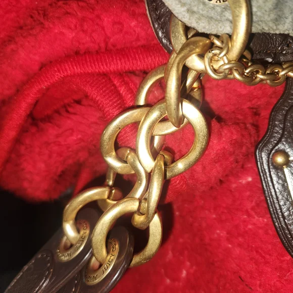 Vintage Juicy Couture Shoulder Bag with Chain Strap - Picture 16 of 16